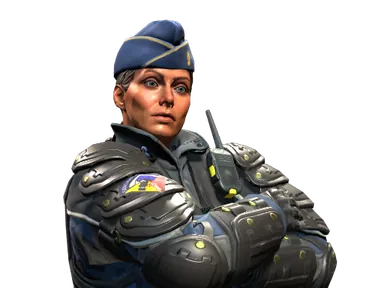 Chef d'Escadron Rouchard, Gendarmerie Nationale agent