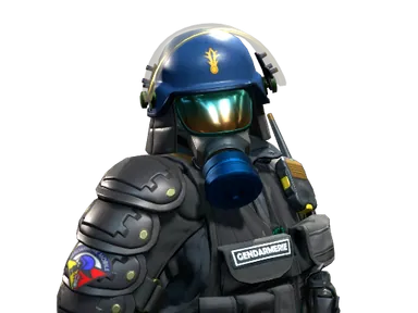 Chem-Haz Capitaine, Gendarmerie Nationale agent