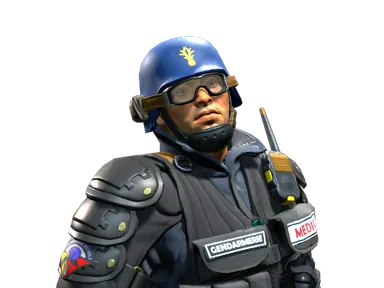 Sous-Lieutenant Medic, Gendarmerie Nationale agent