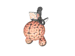 Big Brain charm