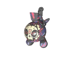 Splatter Cat charm
