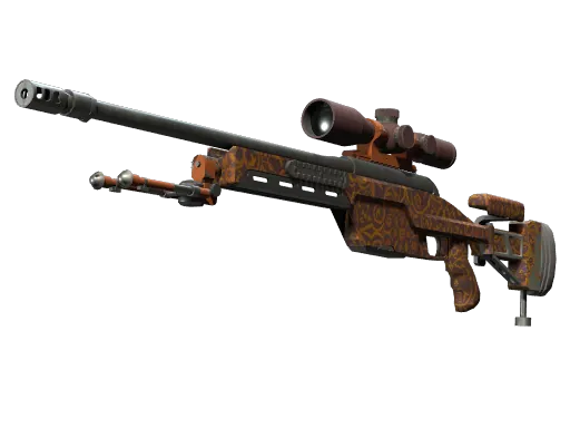SSG 08 | Orange Filigree